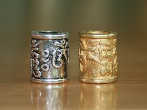 佛教六字真言吊坠,刀坠,链坠,绳坠,绳扣,唵嘛呢叭吽