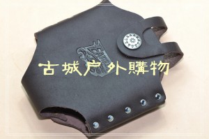 6oz方型不锈钢酒壶通用皮套