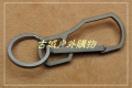 CNC雕刻TC21钛合金扭力钥匙扣