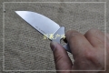三刃木新品-硬鞘直柄小刀7130FUF小直刀（黑色和石洗可选）