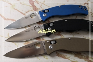 蜘蛛SPYDERCO代工兄弟牌Brother 1609轴锁折刀