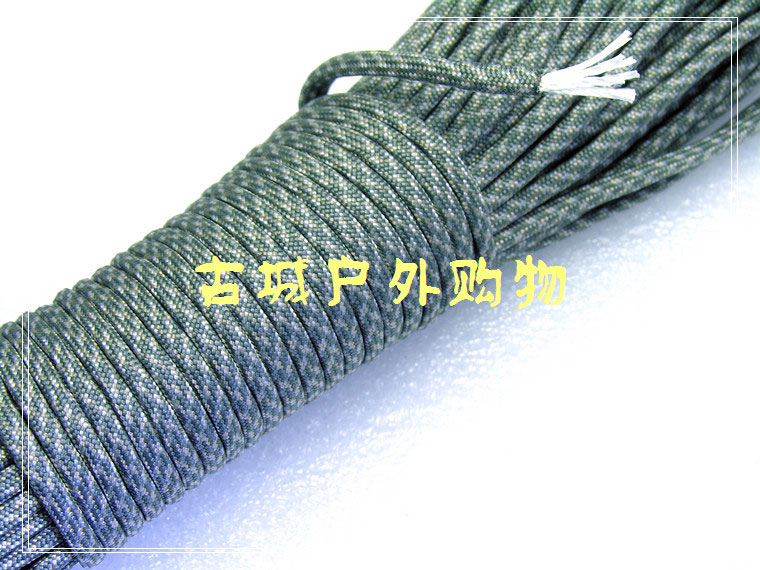 国产军规高品质ACU数码迷彩7芯伞绳